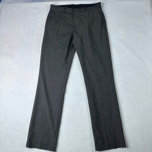 H&M Regular Fit Men's Charcoal Gray Dress Pants Size 33R x 31
